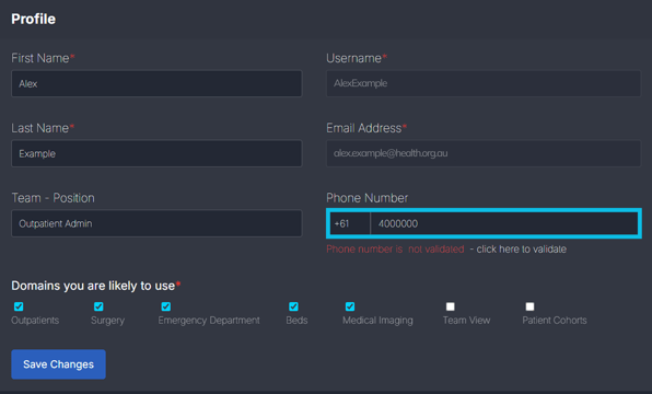 How to validate 1