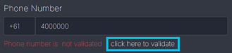 How to validate 3