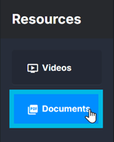 resources menu